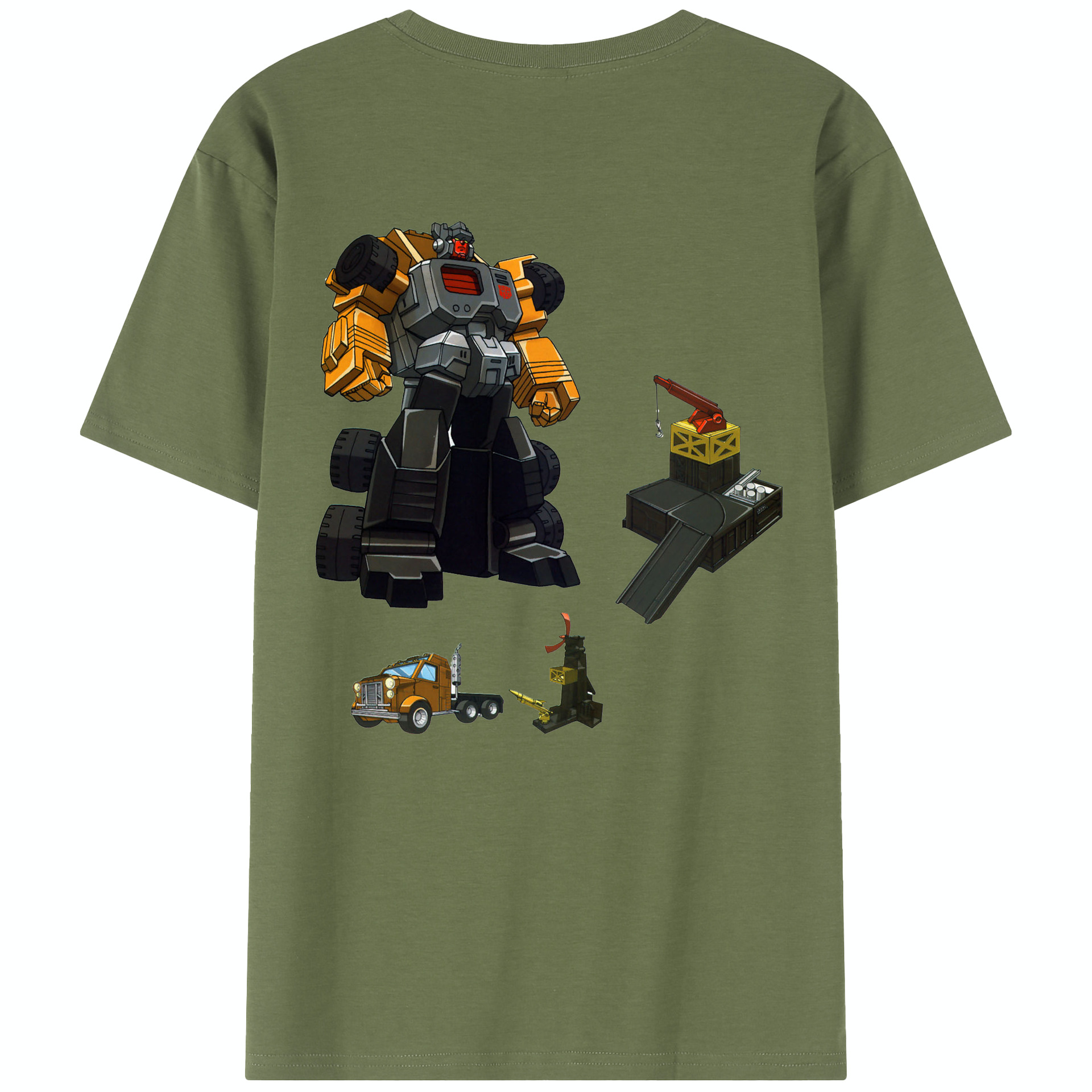 （画像用）  綿100％半袖Tシャツ（背面プリント）